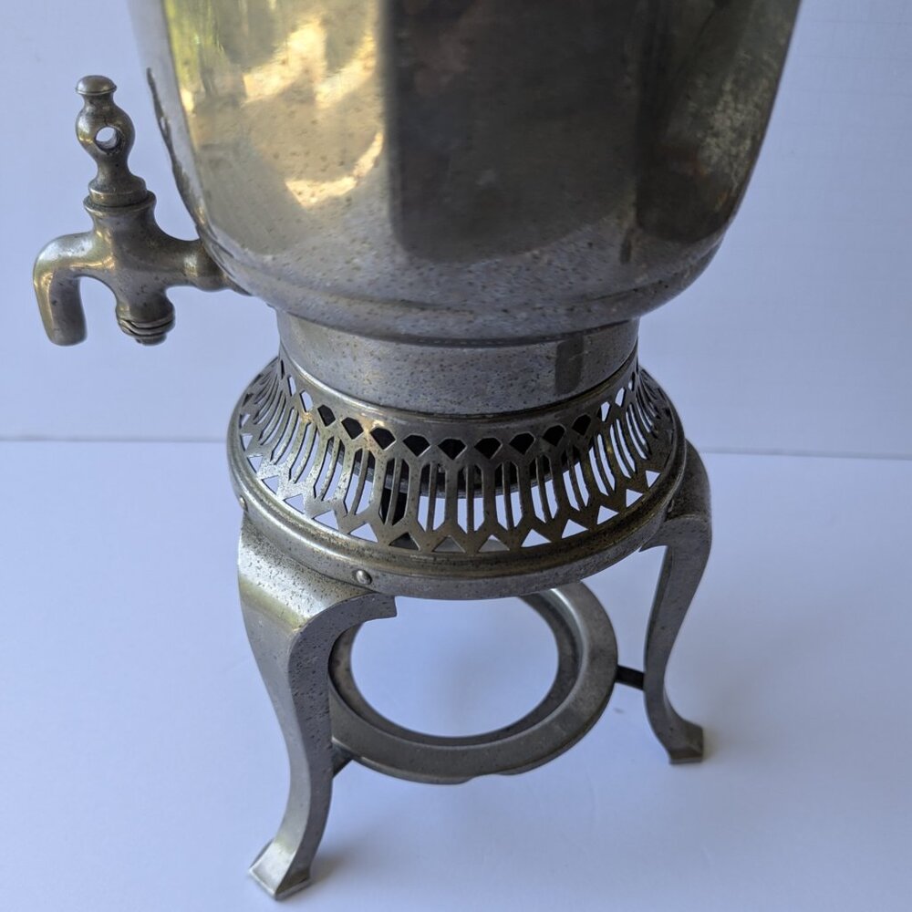 Antique Coffee Percolator Somech Noflen Ladies Association Hebrew 1921 - Picture 14 of 16